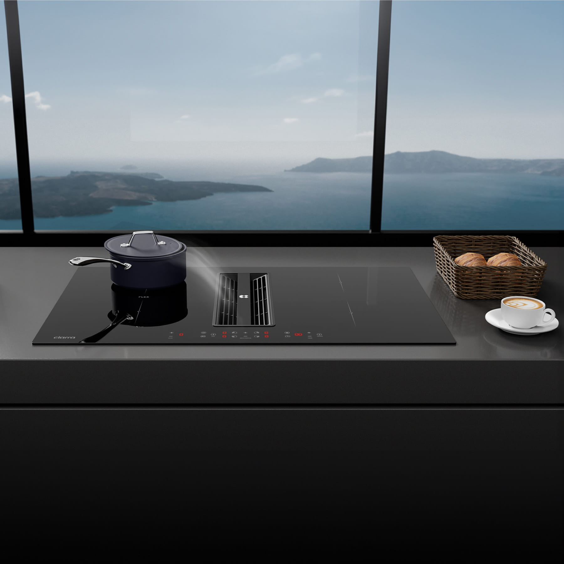 What is an Induction Cooktop with Downdraft