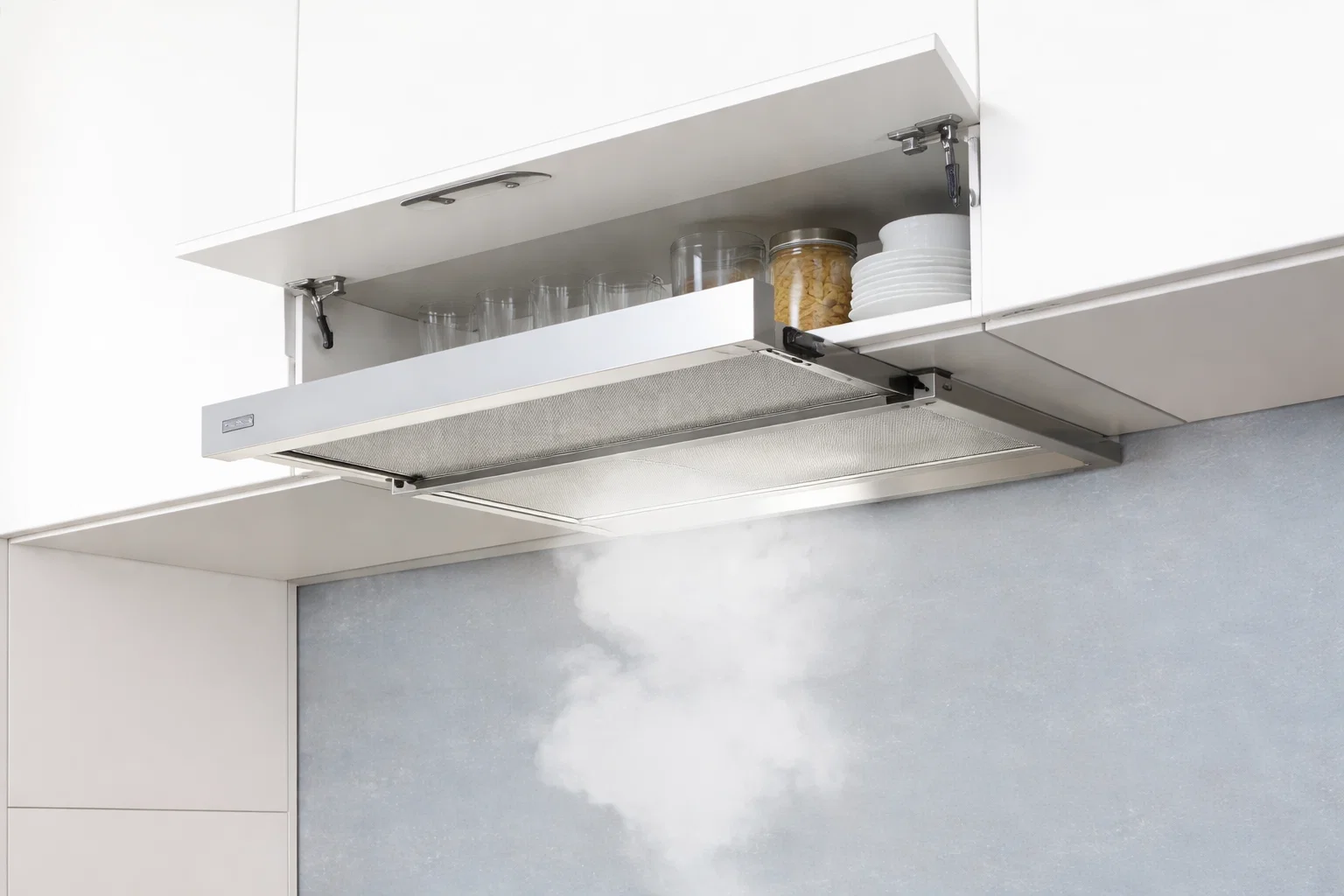 No Wall Vent? Go Recirculating Cooker Hood with Carbon Filter