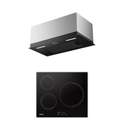 Ciarra 60cm Compact Set: Built-in Hood + 3-Zone Induction Hob