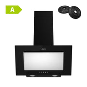 CIARRA 60cm Angled Wall Mounted Cooker Hood CBCB6736D-OW