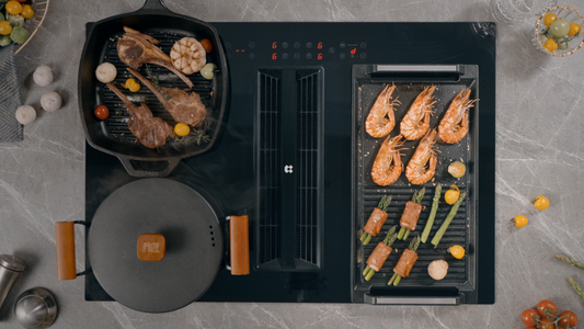 The Perfect Blend of Form and Function - Extractor Induction Hob