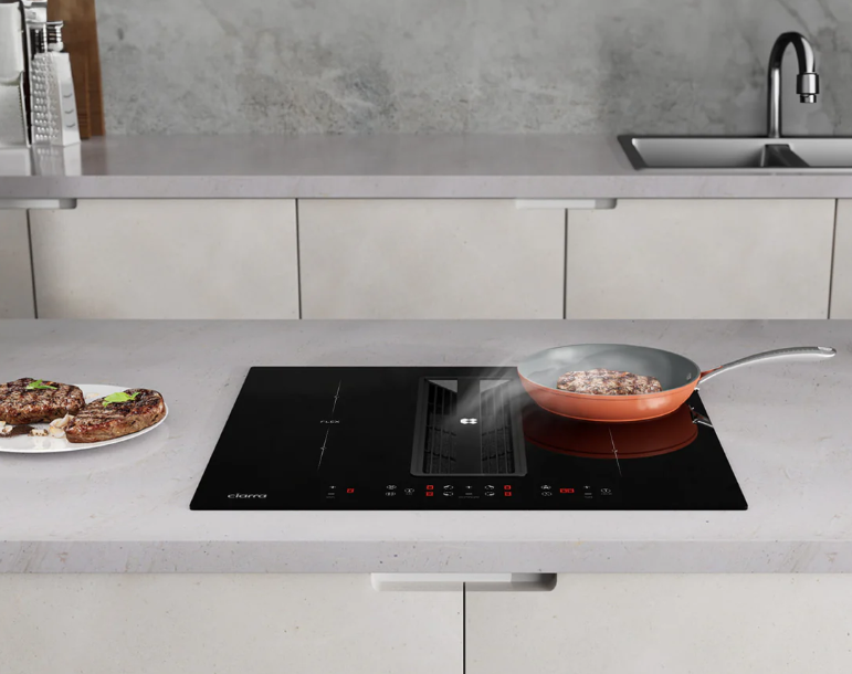 What Are Induction Hobs with Extractor Fans?