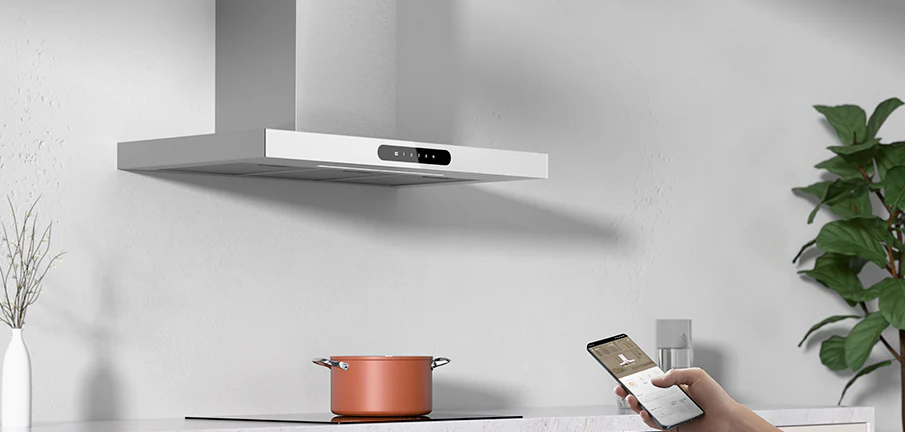 Smart 90cm Cooker Hood: Experience the Future of Kitchen Technology