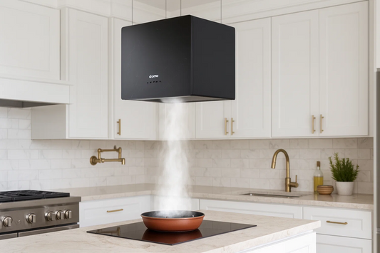 Black Island Cooker Hood