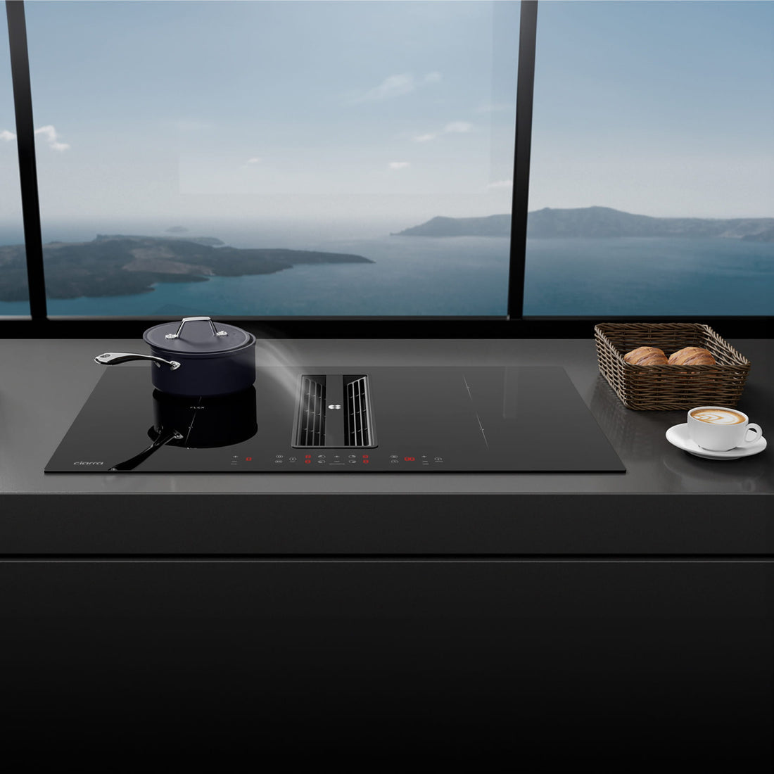 What is an Induction Cooktop with Downdraft