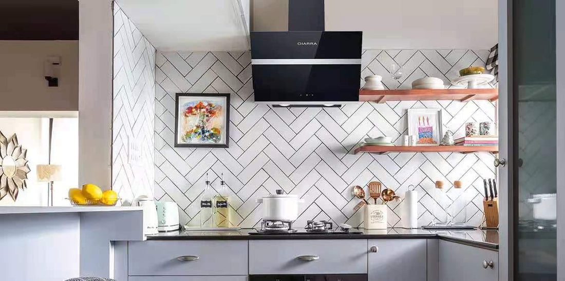 Cooker Hood suggestions for Corner Hob of Small Size Kitchen - CIARRA