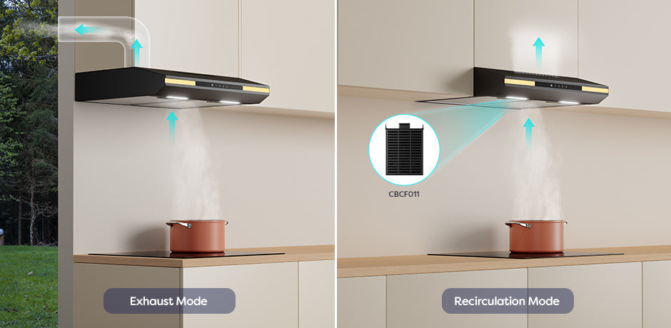 Say Goodbye to Cooking Odours with a Carbon Filter Cooker Hood