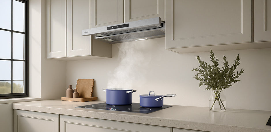 Integrated Cooker Extractor Fan