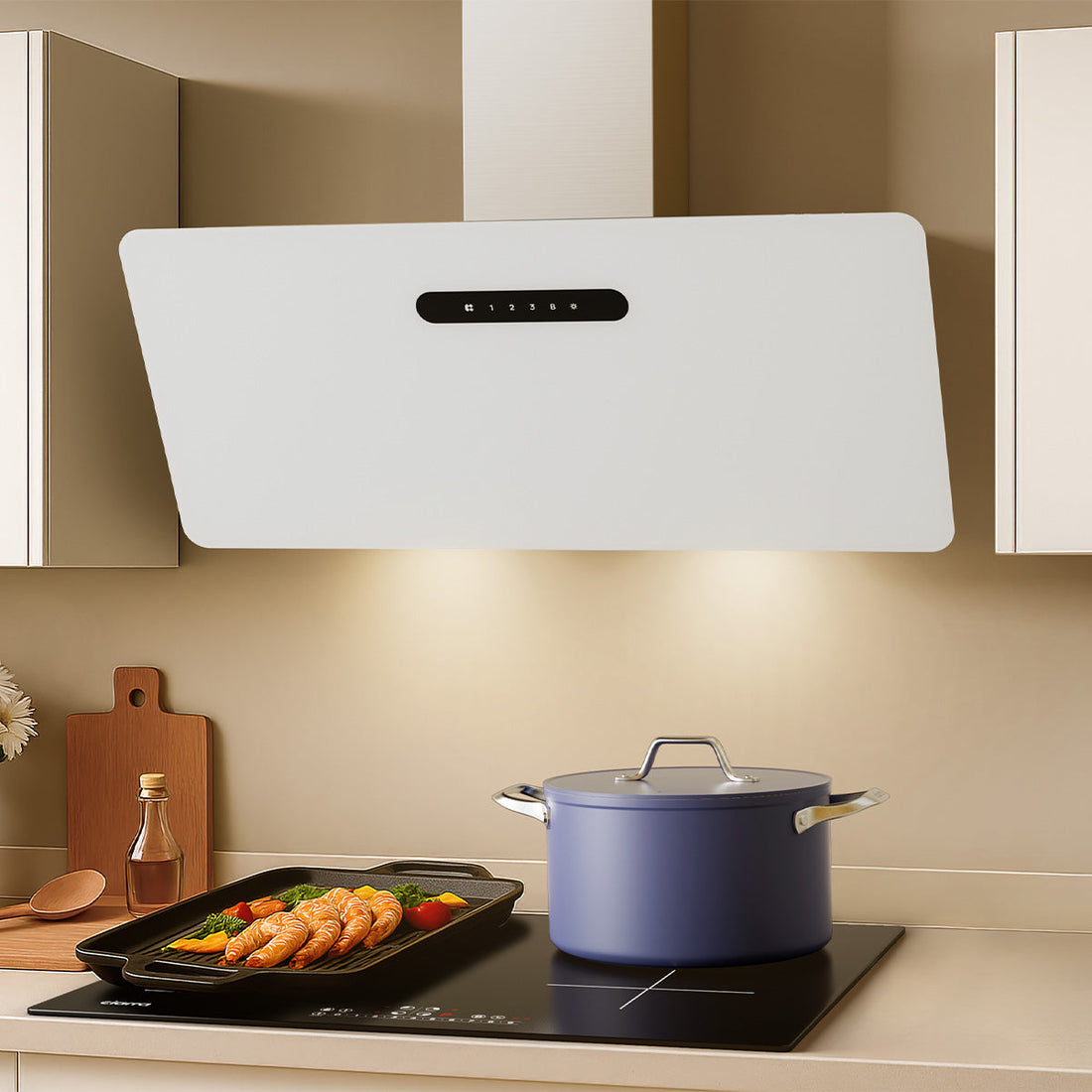 Angled vs Chimney Cooker Hood