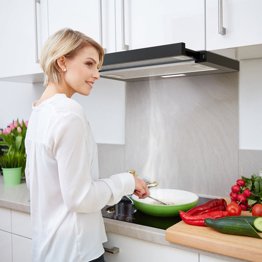 telescopic cooker hood 60cm