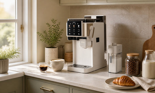 White Coffee Machine