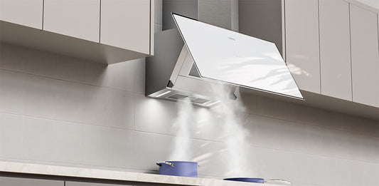 angled extractor hood