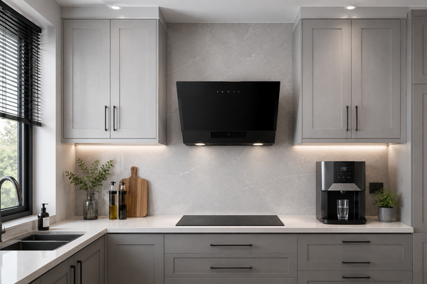 Best Black Angled Cooker Hood 60cm