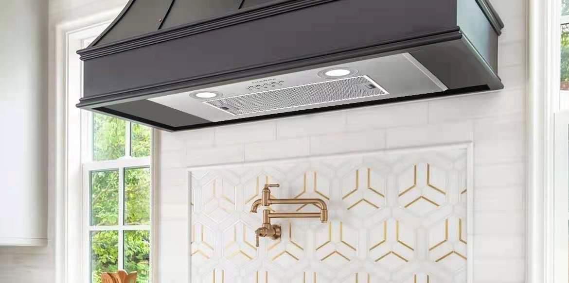 €58.99 60cm Integrated Cooker Hood Becomes An Upscale Kitchen Appliance