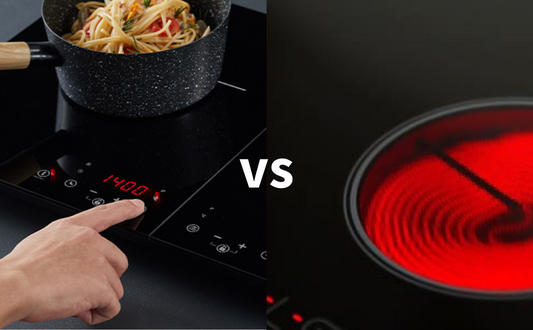 What is the difference between induction & ceramic hobs?