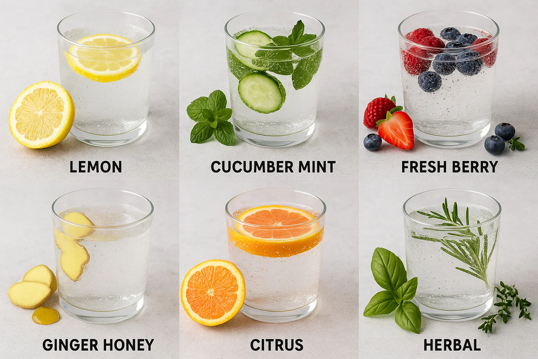 how to make fizzy water