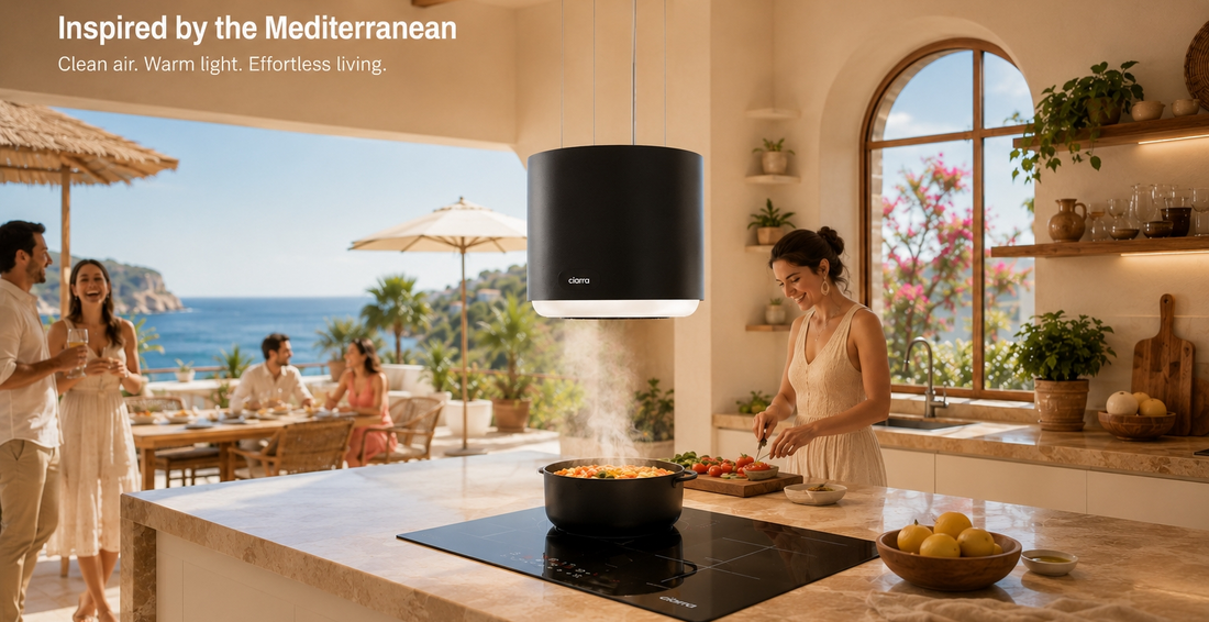 Ciarra | Island Cooker Extractor Hood