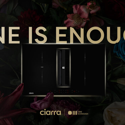 Ciarra | induction hob with extractor