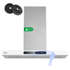 CIARRA 90cm T-Shaped Cooker Hood with Gesture Control, A+++ Energy Rating CBCW9102-W - Ciarra Appliances Global