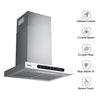 CIARRA 60cm T-Shaped Cooker Hood with Gesture Control, A+++ Energy Rating CBCW6102-W - Ciarra Appliances Global