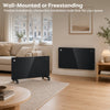 CIARRA 2000W Electric Radiator with Wall-Mounted or Freestanding Installation