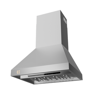 CIARRA Professional Series 36 inch Wall Mount Range Hood, Powerful 950 CFM, 4-Speed Smart Control, WiFi & Voice Compatible, Gas Leak Sensor CAS36313A-OW