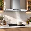 CIARRA 90cm T-Shaped Cooker Hood with Gesture Control, A+++ Energy Rating CBCW9102-W - Ciarra Appliances Global