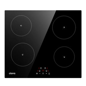 CIARRA 59cm Built-in Induction Hob with 4-ring Flexibility & Energy-Saving 9 Power Levels CABBIH4-F