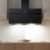 CIARRA 90cm Frosted Glass Angled Cooker Hood Anti-Fingerprint A++ CBCG9736H-G
