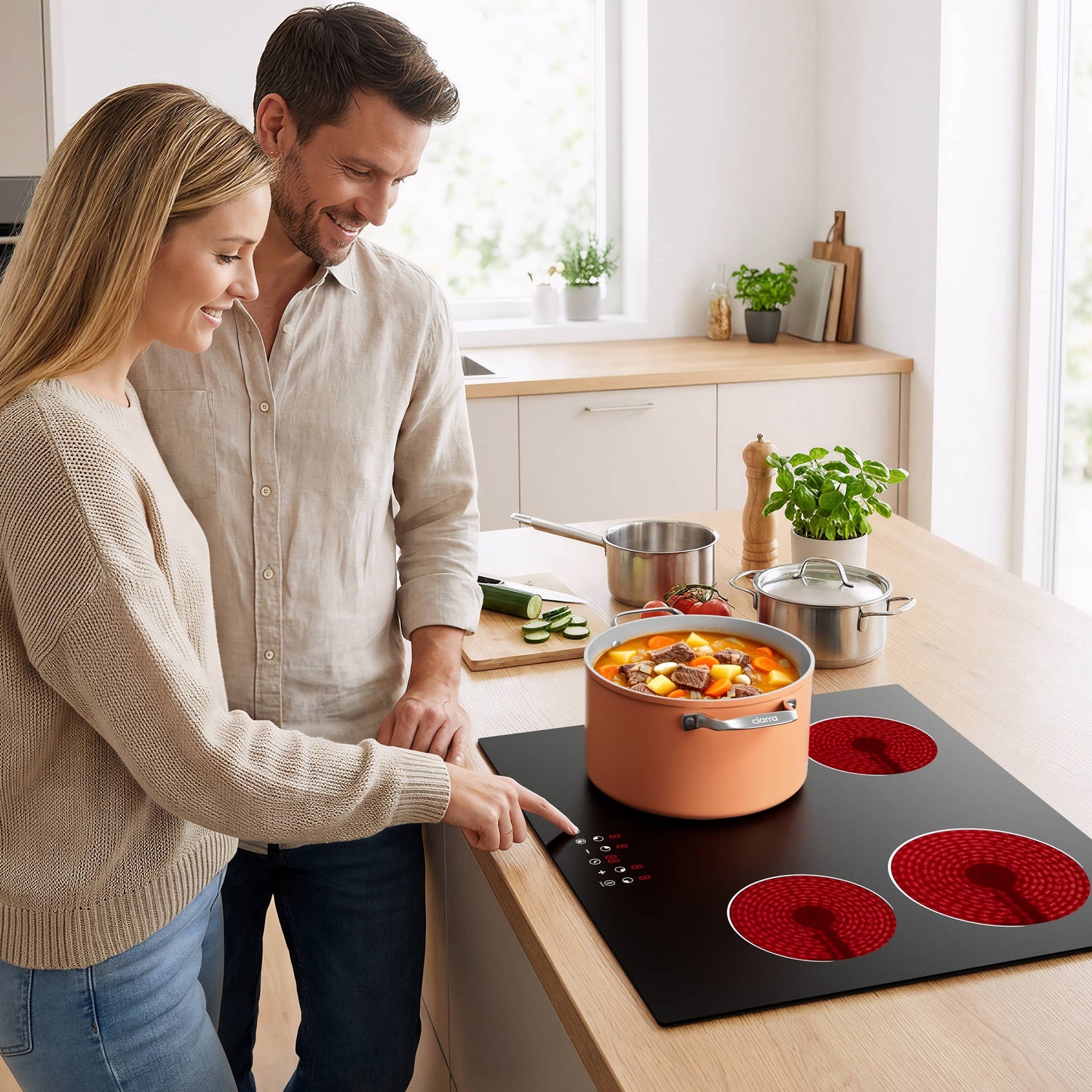 60cm Electric Ceramic Hob