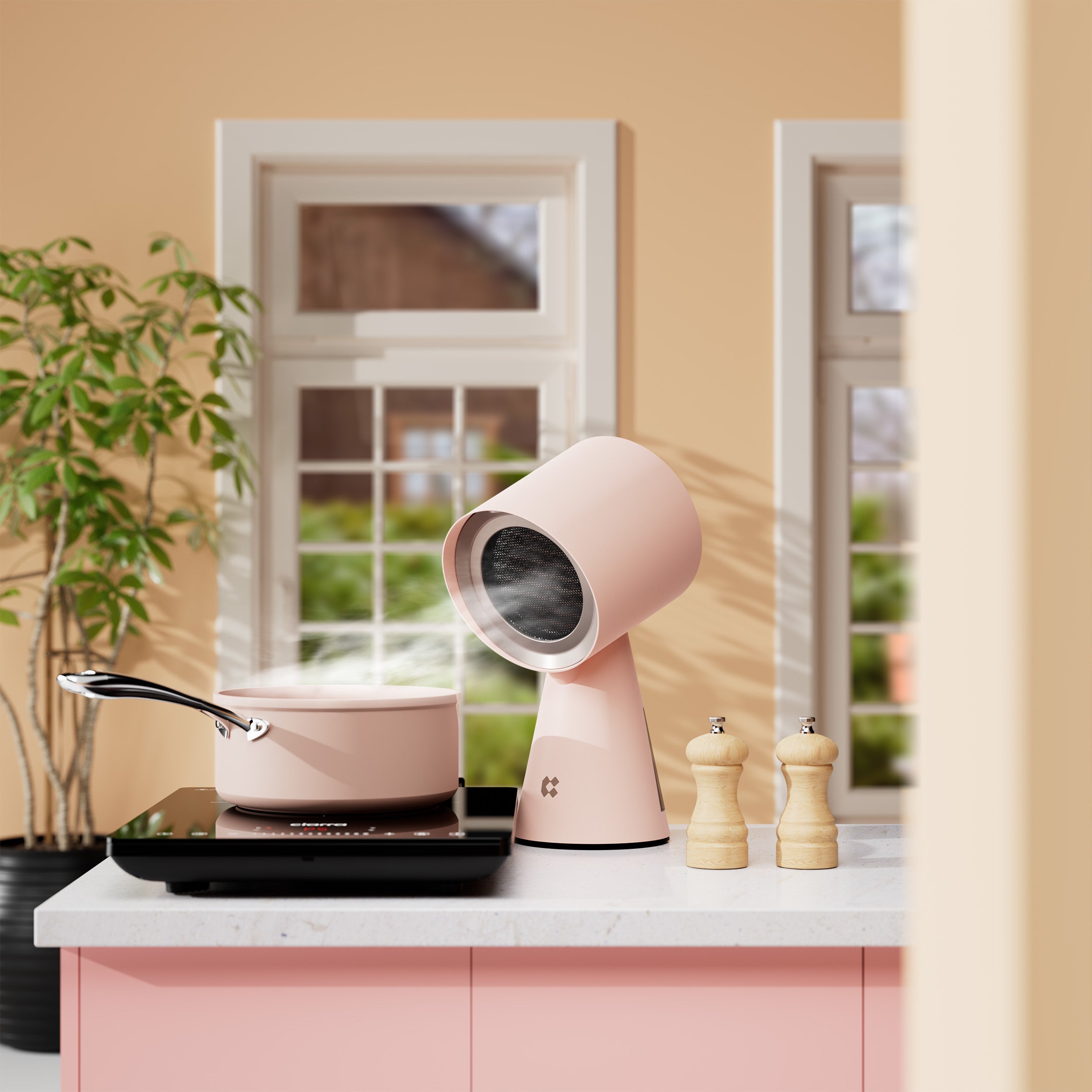 Ciarra HOOD TO GO Portable Mini Desktop Cooker Hood Sakura Candy – CIARRA
