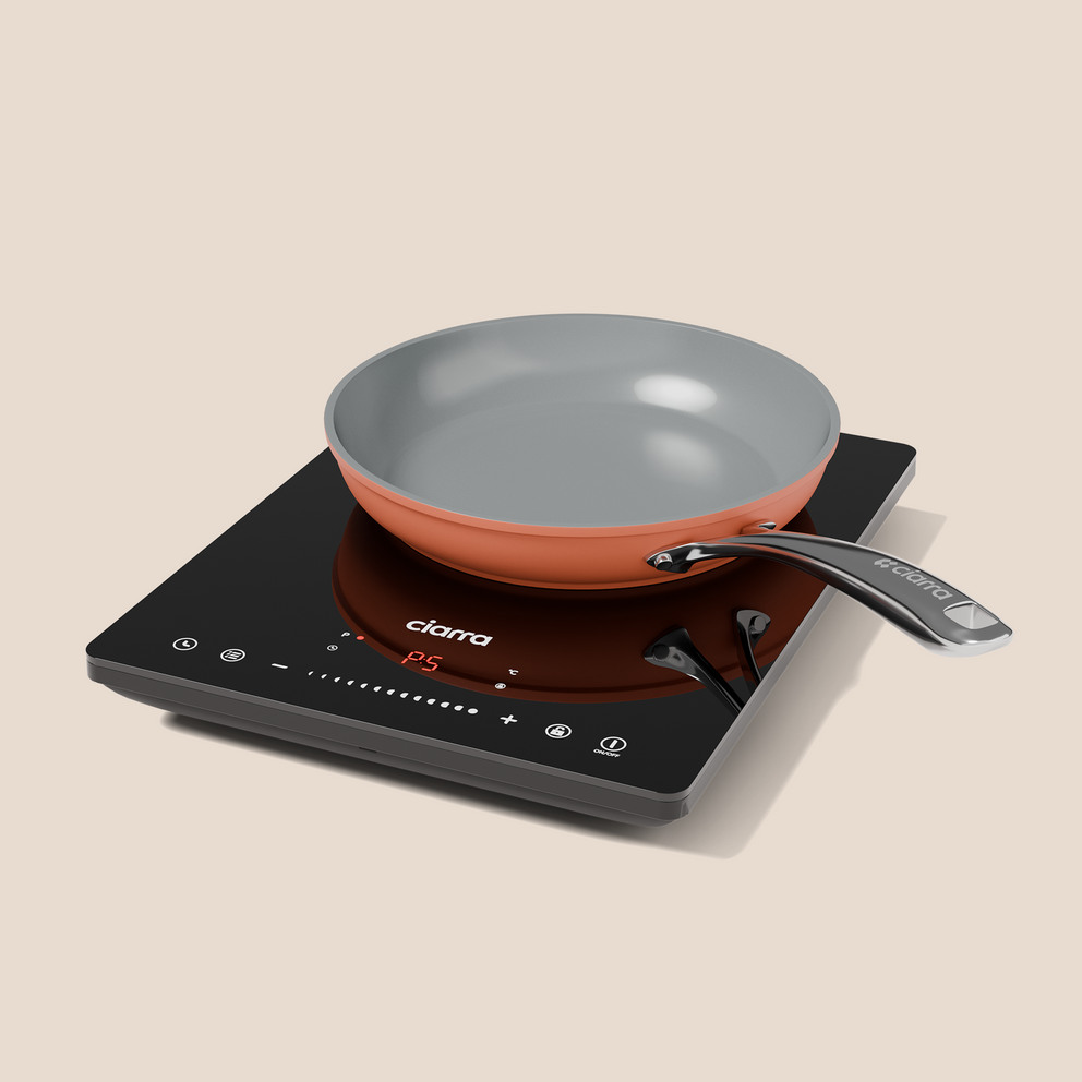 Ciarra Cooking Essential Bundle 2: Induction Hob & Fry Pan