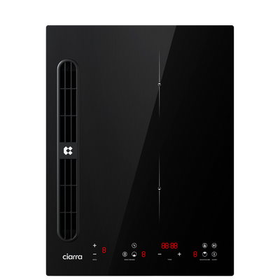 WORLD’S FIRST Extractor Hob with Built-In Plasma⁺ — Designed for the Way You Live.
