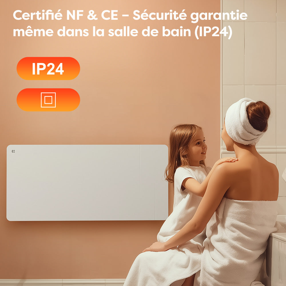 chauffage de salle de bain