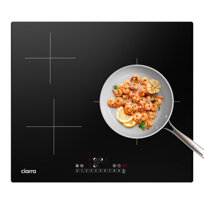 CIARRA 3 Zones Built-in Induction Hob with Boost CBBIH3B-OW