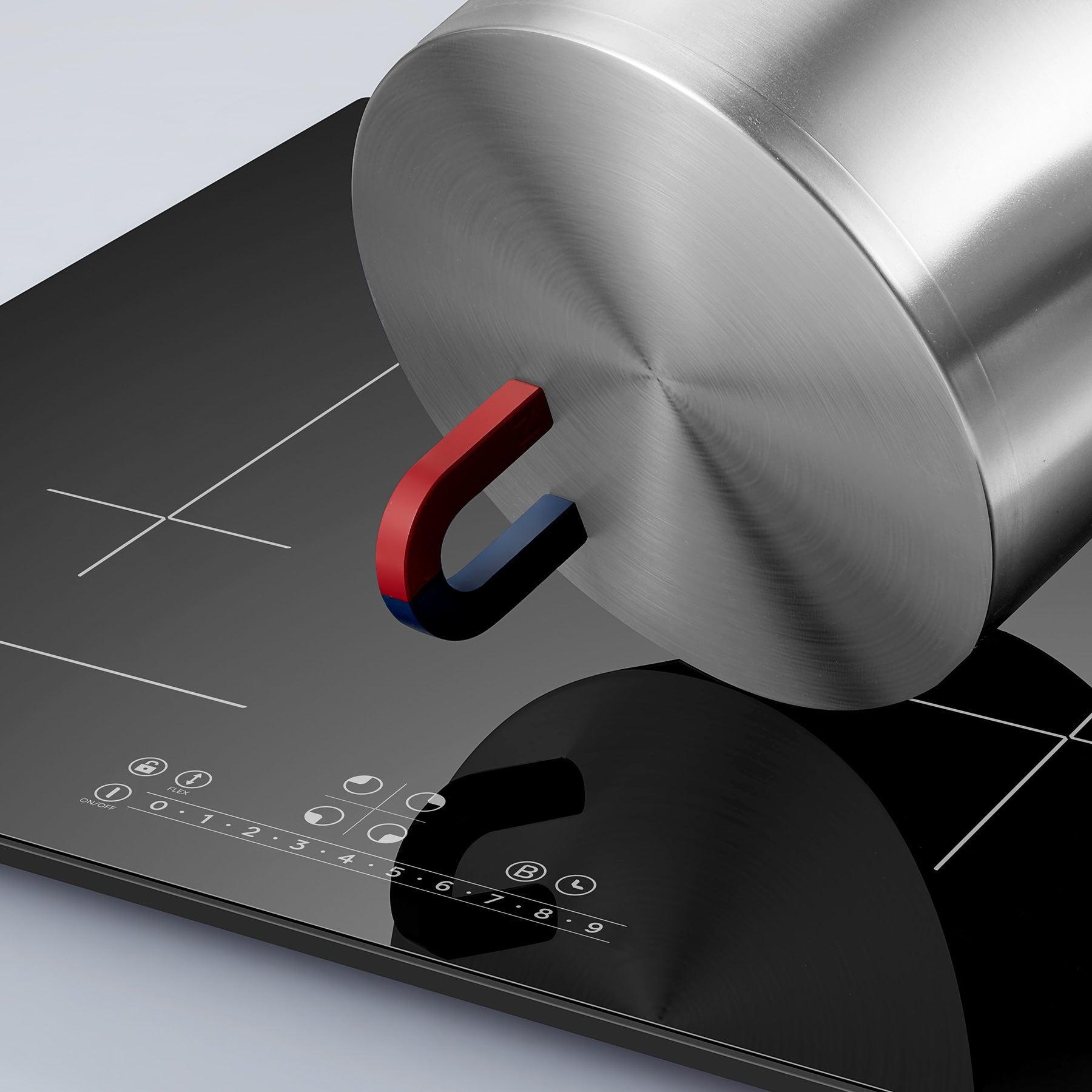 CIARRA 4 Zones Built-in Induction Hob with Boost and FlexZone CBBIH4BF-OW - CIARRA