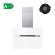 CIARRA 60cm Smart Glass Angled Cooker Hood CBCS6736G-OW