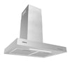CIARRA 60cm Wall Mount Cooker Hood with 3-speed Extraction CBCS6125-OW - CIARRA
