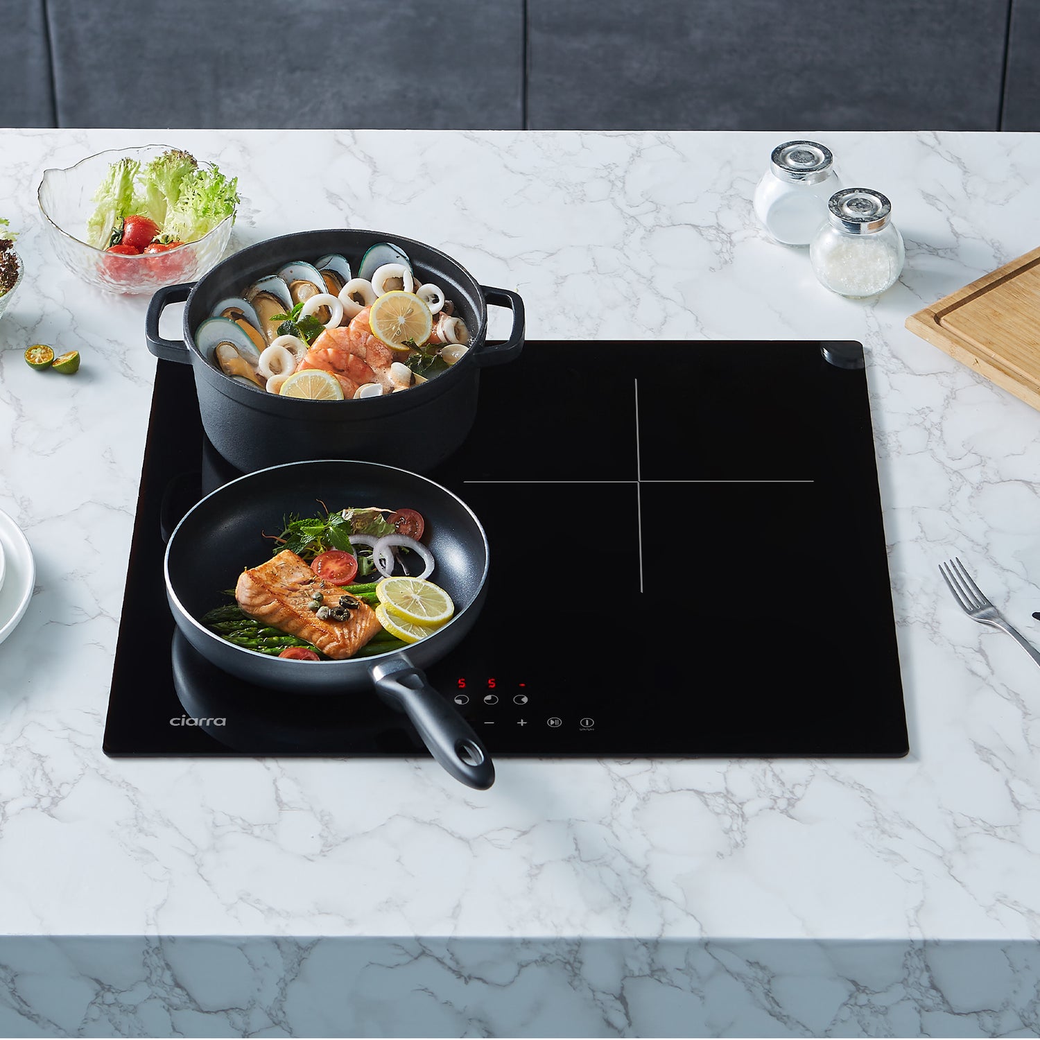 built in induction hob